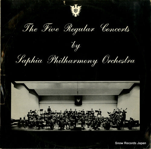 SOPHIA PHILHARMONY ORCHESTRA the five regular concerts MI-1039