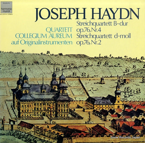 QUARTETT COLLEGIUM AUREUM haydn; streichquartett b-dur op.76, nr.4 ULS-3319-H