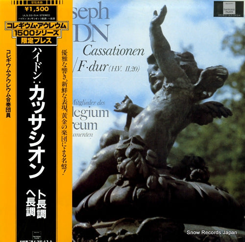 COLLEGIUM AUREUM haydn; cassationen g-dur, f-dur ULS-3315-H