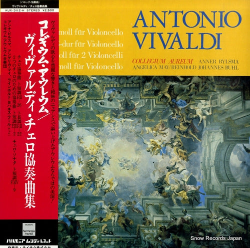 COLLEGIUM AUREUM vivaldi; concerto g-moll fur violoncello KUX-3112-H