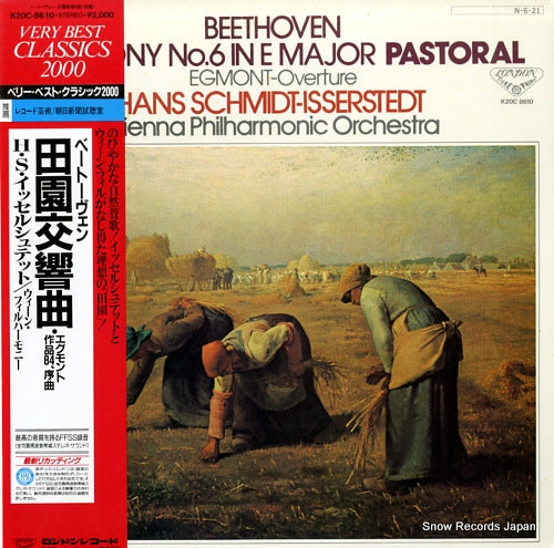 SCHMIDT-ISSERSTEDT, HANS beethoven; symphony no.6 in e major "pastoral" K20C-8610