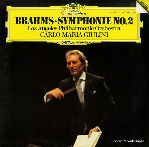 GIULINI, CARLO MARIA brahms; symphonie no.2 28MG0216