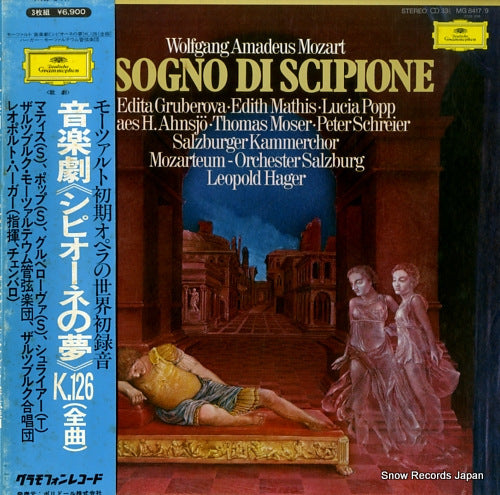 HAGER, LEOPOLD mozart; il sogno di scipione MG8417/9