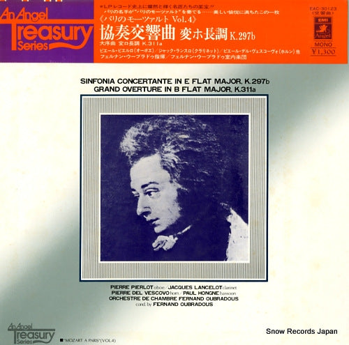 OUBRADOUS, FERNAND mozart a paris vol.4 EAC-30123