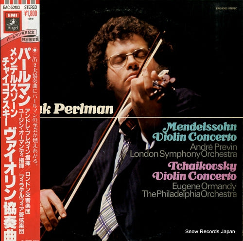 PERLMAN, ITZHAK mendelssohn & tchaikovsky; violin concerto EAC-50103