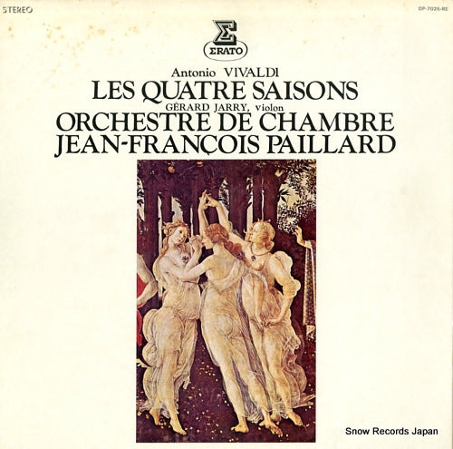 PAILLARD, JEAN-FRANCOIS vivaldi; les quatre saisons OP-7026-N