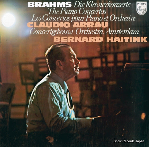 ARRAU, CLAUDIO brahms; piano concerto no.1 in d minor,op.15 13PC-40-41