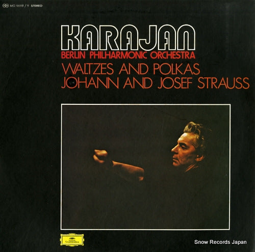KARAJAN, HERBERT VON waltzes and polkas, johann and josef strauss MG9698/9