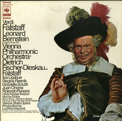 BERNSTEIN, LEONARD verdi; falstaff SONC10159-61