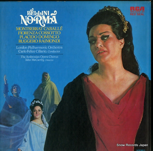 CILLARIO, CARLO FELICE bellini; norma SRA-2879