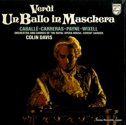 DAVIS, COLIN verdi; un ballo in maschera 25PC-7-9