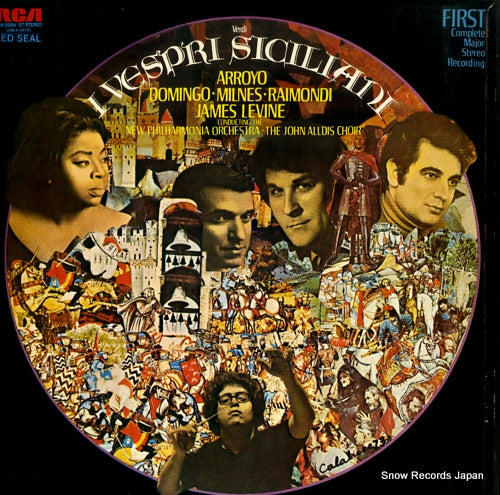 LEVINE, JAMES verdi; i vespri siciliani SRA-2954