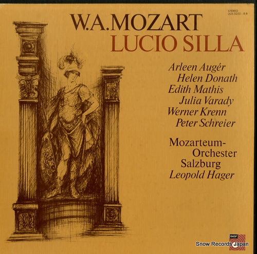 HAGER, LEOPOLD mozart; lucio silla ULX-3255-8-B