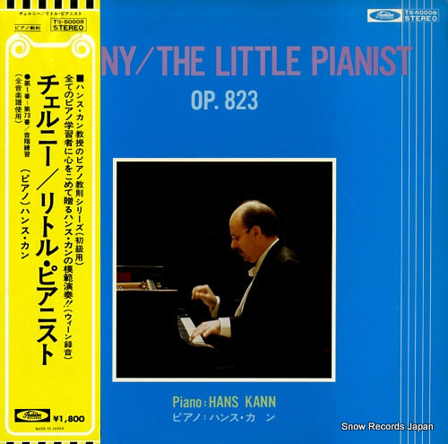 KANN, HANS czerny; the little pianist op.823 TS-50008