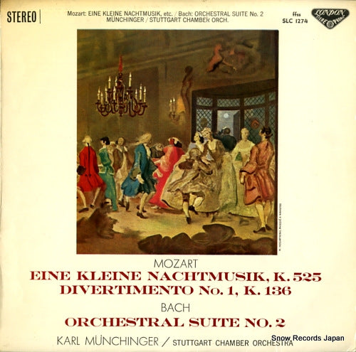 MUNCHINGER, KARL mozart; eine kleine nachtmusik,k.525 SLC1274