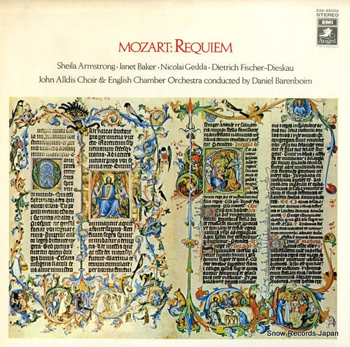 BARENBOIM, DANIEL mozart; requiem EAA-85002