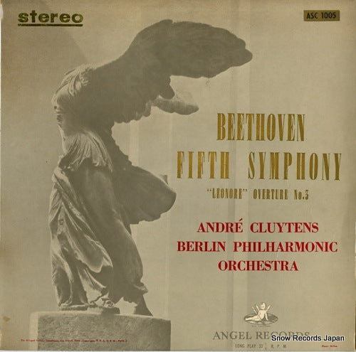 CLUYTENS, ANDRE beethoven; fifth symphony "reonore"overture no.3 ASC1005