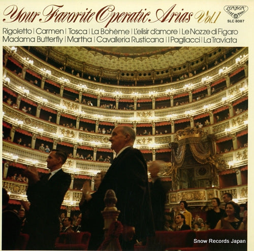 V/A your favorite operatic arias vol.1 SLC8087