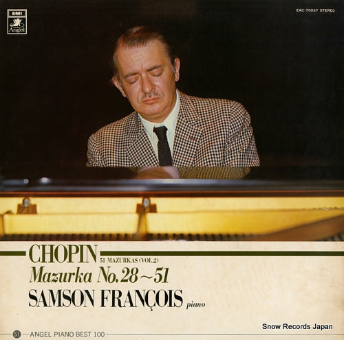 FRANCOIS, SAMSON chopin; 51 mazurkas vol.2 EAC-70037