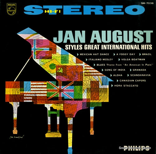 AUGUST, JAN styles great international hits SM-7036