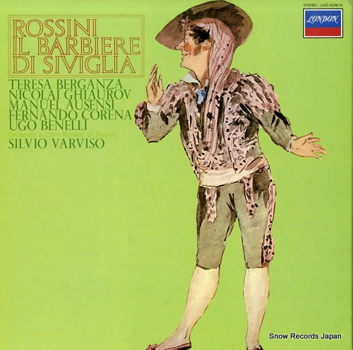 VARVISO, SILVIO rossini; il barbiere di siviglia L54C-5239/41