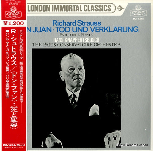 KNAPPERTSBUSCH, HANS richard strauss; don juan/tod und verklarung MZ-5093