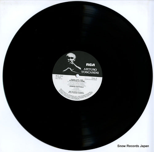 TOSCANINI, ARTURO respighi; fountains of rome/roman festivals/pines of rome RCL-3347
