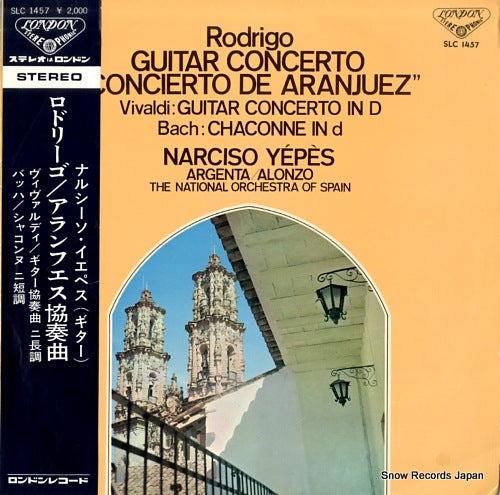 YEPES, NARCISO rodrigo; guitar concerto / concierto de aranjues SLC1457
