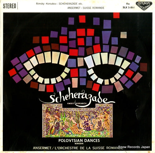 ANSERMET, ERNEST rimsky korsakov; scheherazade-symphonic suite,op.35 SLX3-18-1