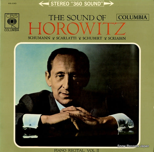HOROWITZ, VLADIMIR the sound of horowitz OS-290