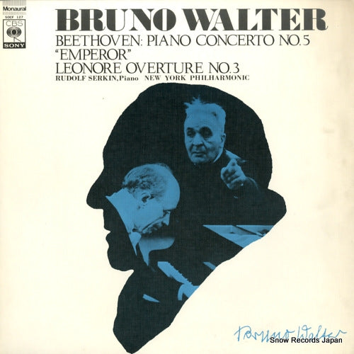 WALTER, BRUNO beethoven; piano concerto no.5 "emperor" SOCF127