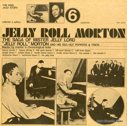 MORTON, JELLY ROLL the saga of mister jelly lord 6 SM3555