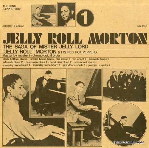 MORTON, JELLY ROLL the saga of mister jelly lord 1 SM3550