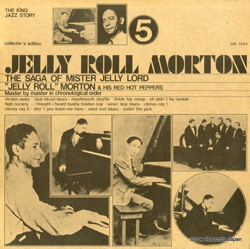 MORTON, JELLY ROLL the saga of mister jelly lord 5 SM3554