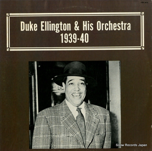 ELLINGTON, DUKE 1939-40 QSR2416