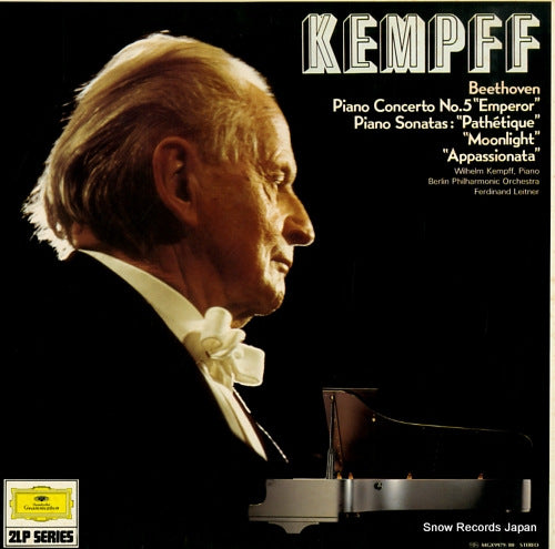 KEMPFF, WILHELM beethoven; piano concerto no.5 "emperor" MGX9979