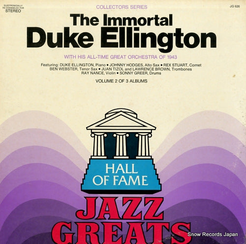 ELLINGTON, DUKE the immortal volume 2 of 3 albums JG626
