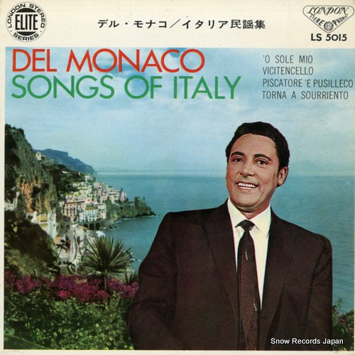 MONACO, MARIO DEL songs of italy LS5015