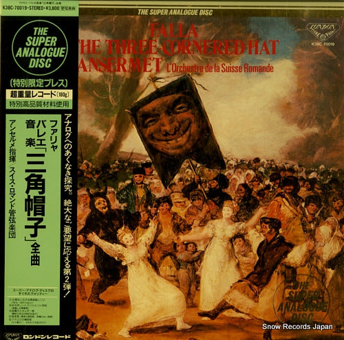 ANSERMET, ERNEST falla; the three-cornered hat complete ballet K38C-70019