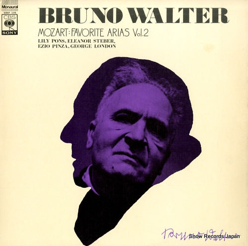 WALTER, BRUNO mozart; favorite arias vol.2 SOCF135