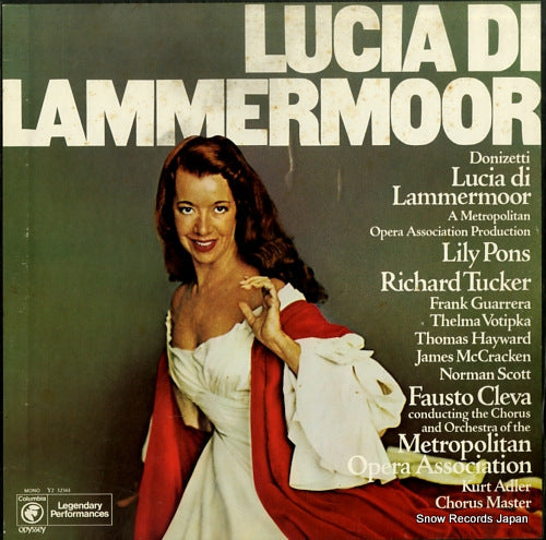 CLEVA, FAUSTO donizetti; lucia di lammermoor Y232361