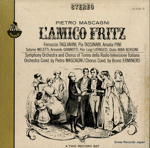 MASCAGNI, PIETRO l'amico fritz S-429/2