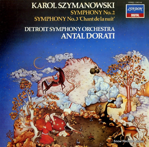 DORATI, ANTAL szymanowski; symphony no.3 "chant de la nuit" & no.2 L28C-1118