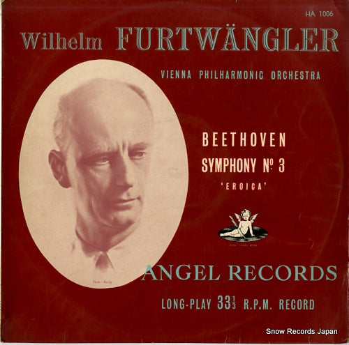 FURTWANGLER, WILHELM beethoven; symphony no.3 in e flat major,op.55 "eroica" HA1006
