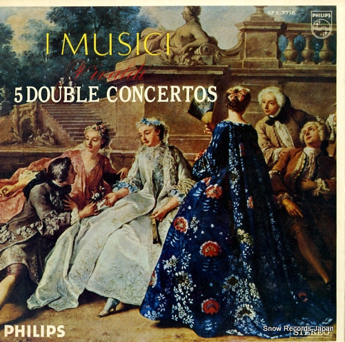 MUSICI, I antonio vivaldi; 5 double concertos SFX-7716