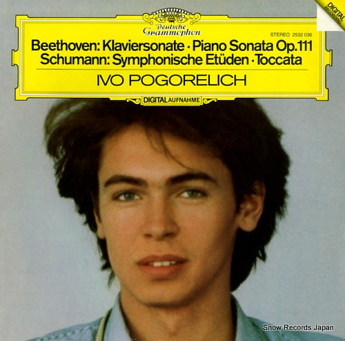 POGORELICH, IVO beethoven; klaviersonate nr.32 c-moll op.111 2532036