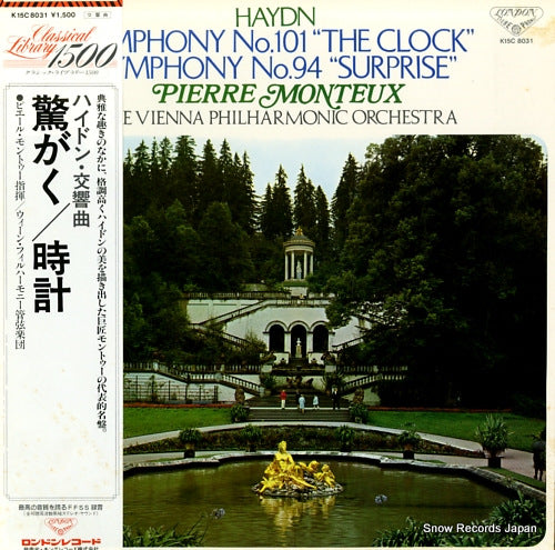 MONTEUX, PIERRE haydn; symphony no.94 in g major "surprise" K15C8031