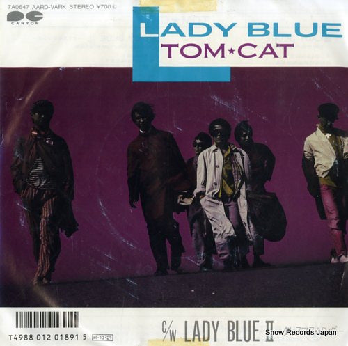 TOM CAT lady blue 7A0647