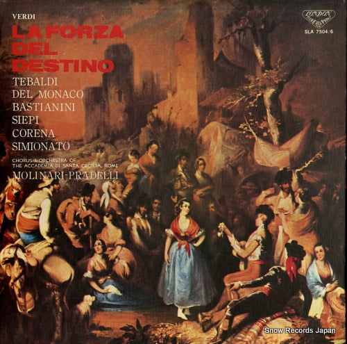MOLINARI-PRADELLI, FRANCESCO verdi; la forza del destino SLA7504/6