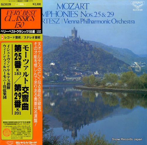 KERTESZ, ISTVAN mozart; symphonies nos.25 & 29 SLC8139